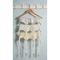 VINTAGE *PRISTINE* 1960's Women's Lace Garter Belts Size 24 Lot of 3