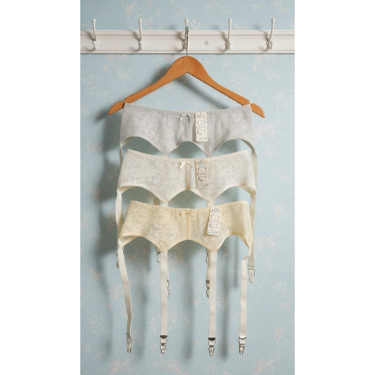 VINTAGE *PRISTINE* 1960's Women's Lace Garter Belts Size 24 Lot of 3