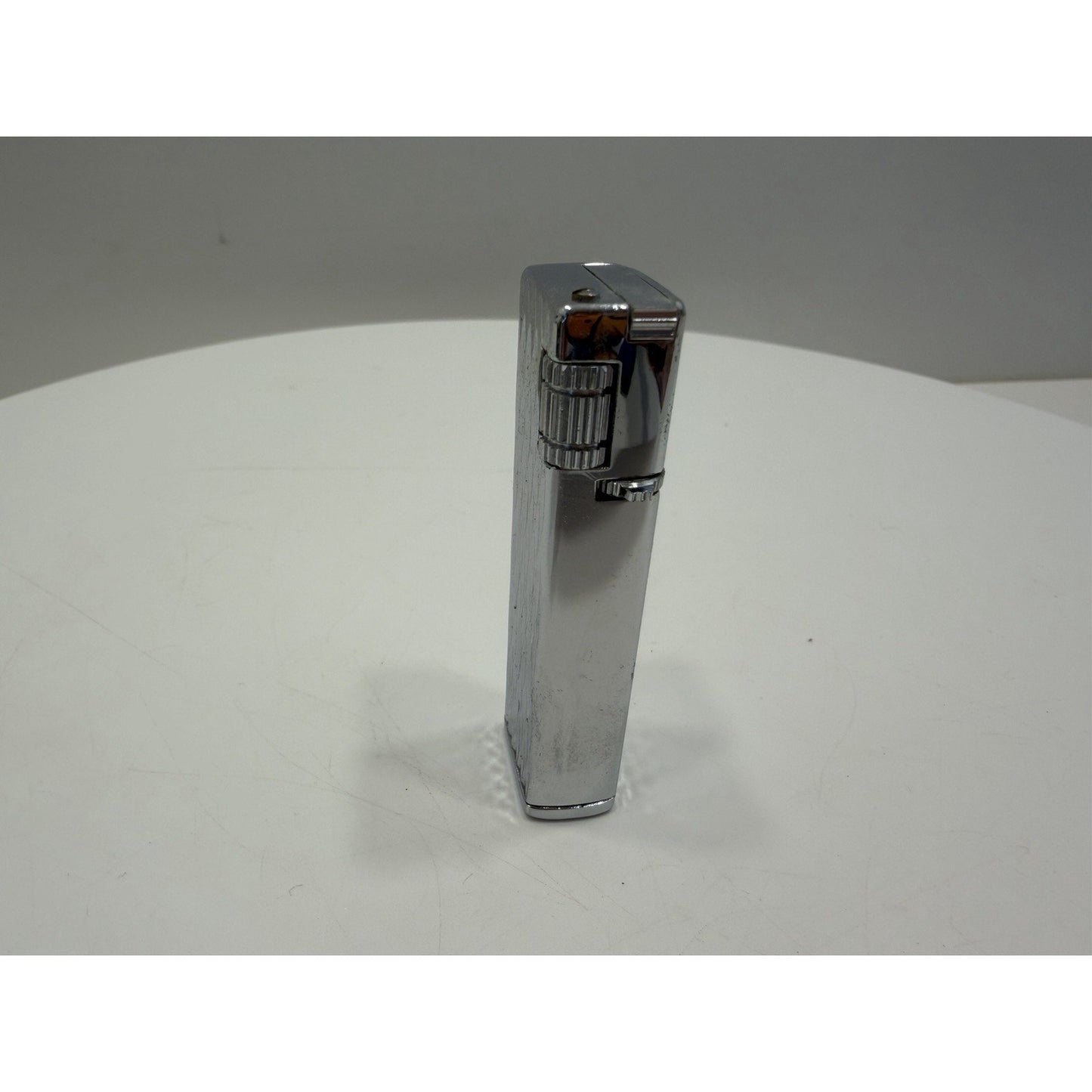 VINTAGE *NEW* 1950's Stellar Silver Textured Super Lighter