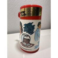 VINTAGE *NEW* 1980's Aladdin Last Starfighter 8oz Pop-Top Plastic Thermos