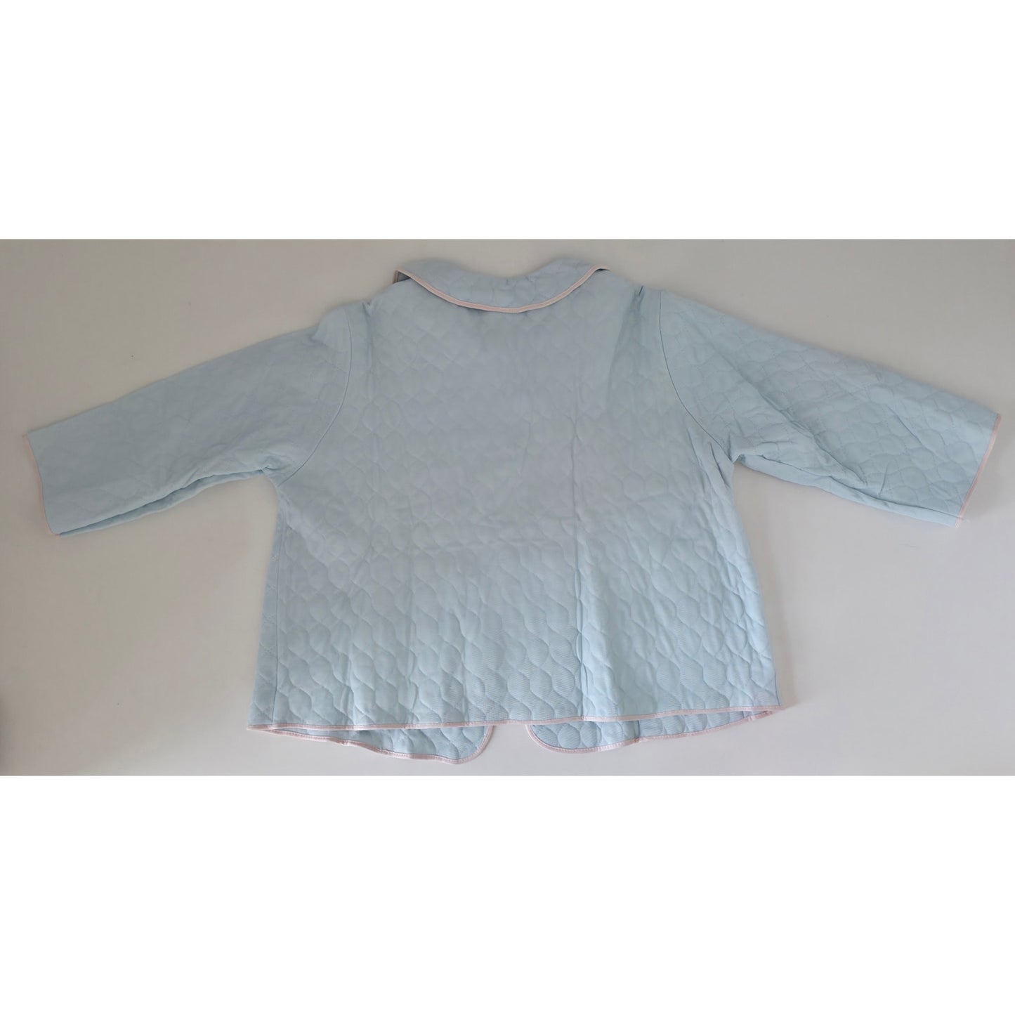 VINTAGE *NEW* 1960's Countess Layne Women's Light Blue Pajama Top Size S USA