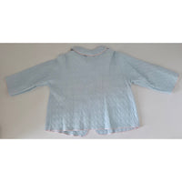 VINTAGE *NEW* 1960's Countess Layne Women's Light Blue Pajama Top Size S USA