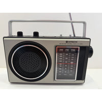 VINTAGE 1980's Hitachi KH-1080H AM/FM/PSB 3-Band Portable Radio - Needs Lovin'