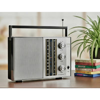 VINTAGE *NEW* 1970's Candle VMS-1224 3-Band AM/FM AC/DC Radio