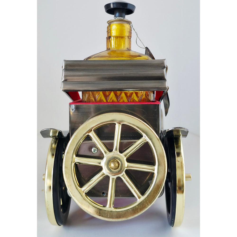 VINTAGE *PRISTINE* 1950's Golden Crown Antique Car Decanter Music Box