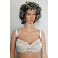 VINTAGE *NEW* 1960's ILGWU Women's White Lace Push Up Bra Size 38B USA
