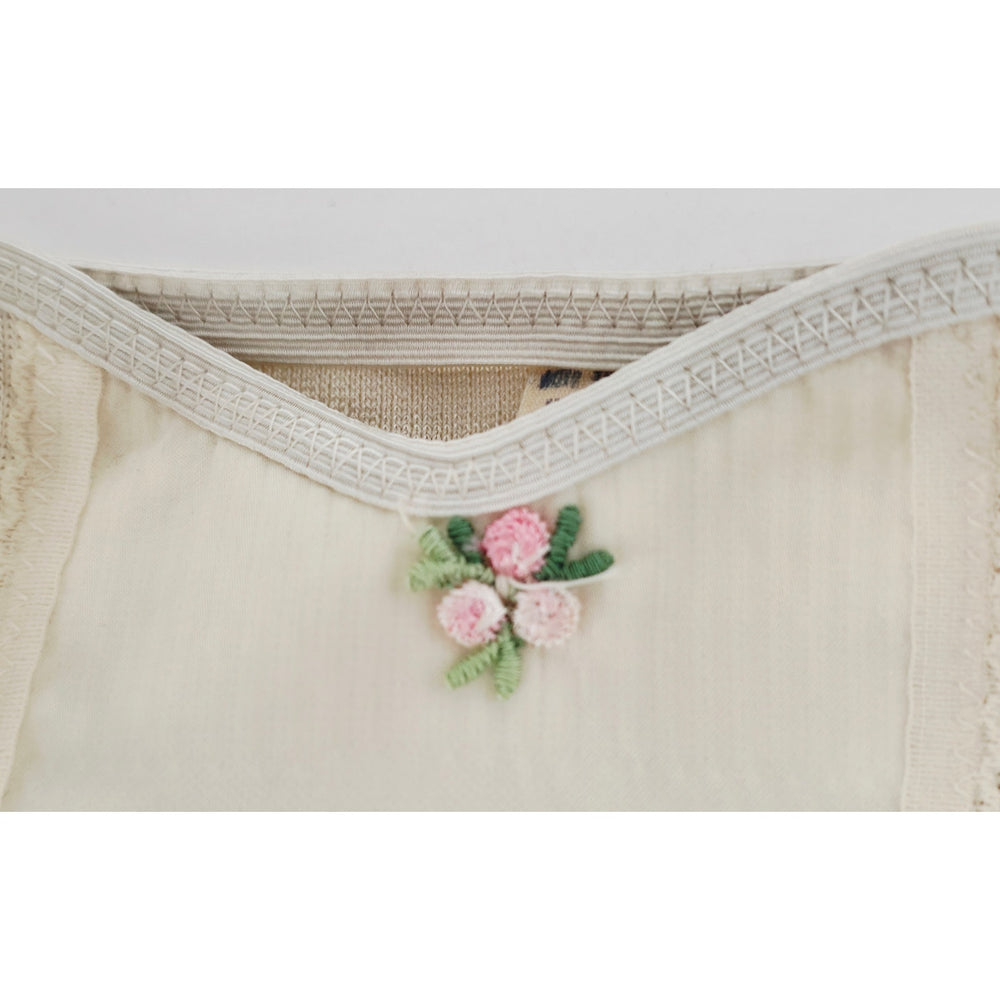 VINTAGE *NEW* 1960's Empire Foundation Women's Cream Girdle Garter Sz S Lot of 8