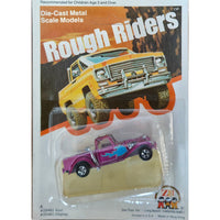 VINTAGE *NEW* 1981 Rough Riders Purple Ford Pickup Metal Scale Die Cast Toy Truck