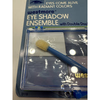 VINTAGE *NEW* 1970's House of Westmore 4-Eye Shadow Blue Ensemble