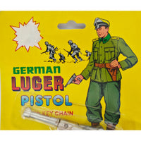 VINTAGE *NEW* 1970's German Luger Toy Pistol with Keychain