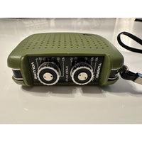 VINTAGE *NEW* Four Star FS-7 Solid State Radio Green
