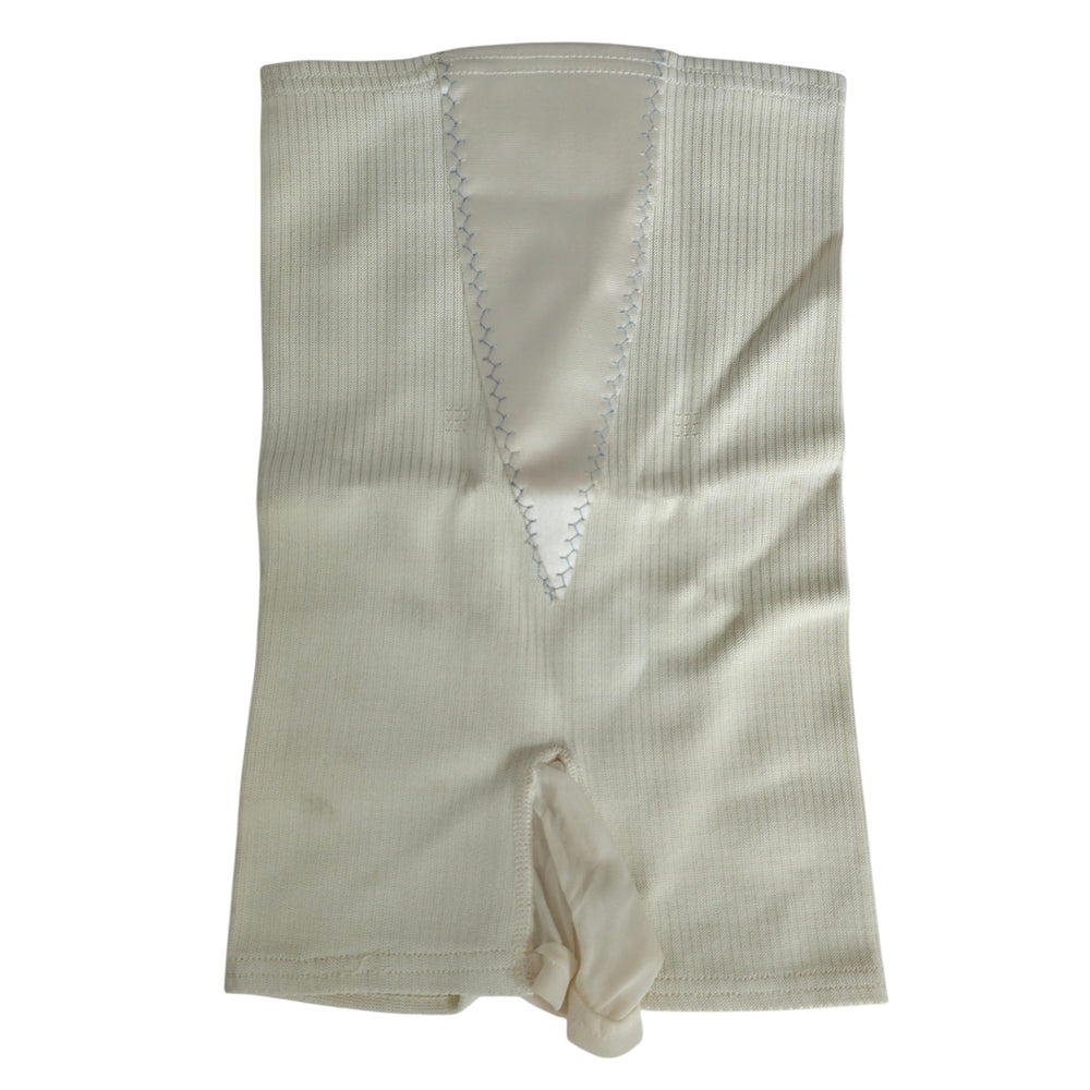 VINTAGE *NEW* 1960's Women's Cream High-Waisted Girdle | Shapewear Size S