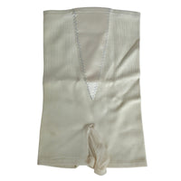 VINTAGE *NEW* 1960's Women's Cream High-Waisted Girdle | Shapewear Size S