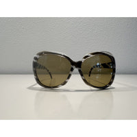 VINTAGE *NEW* Striped Tortoise Chic Sunglasses Movie Prop
