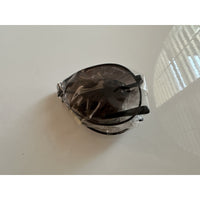 VINTAGE *NEW* 1980's Ferarri Foldable Aviator Sunglasses Black Frame Tinted Lens