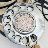 VINTAGE *PRISTINE* Art Thang Candlestick Rotary Dial Spanish Telephone Restored
