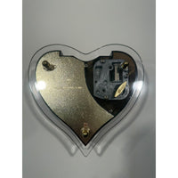 VINTAGE *NEW* Sankyo Heart Jewelry Music Box Plays "Light Up My Life"