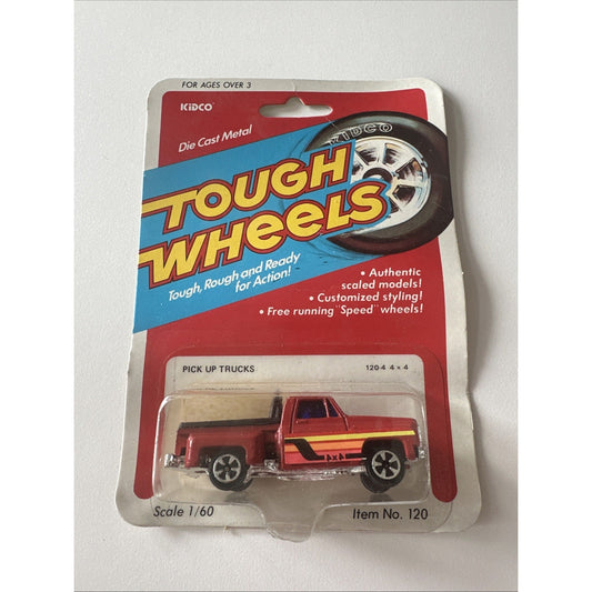 VINTAGE *NEW* 1980's Kidco Tough Wheels 4 X 4 Truck Die-Cast Toy