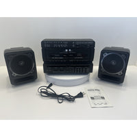 Needs Lovin' - VINTAGE General Sound Model# GS-2626 4-Band Dual Cassette Boombox