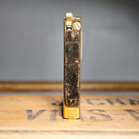 VINTAGE *NEW* 1960's Caption Gold Butane Lighter Japan