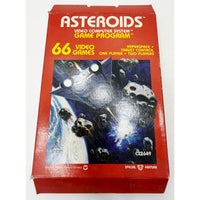 Atari 1981 Asteroids Video Game NOS Open Box with Wear Unsold Dealer Stock