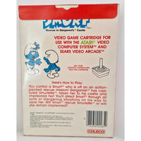 Vintage Atari 2600 SMURF: Gargamel's Castle - Coleco - Factory Sealed - Pristine