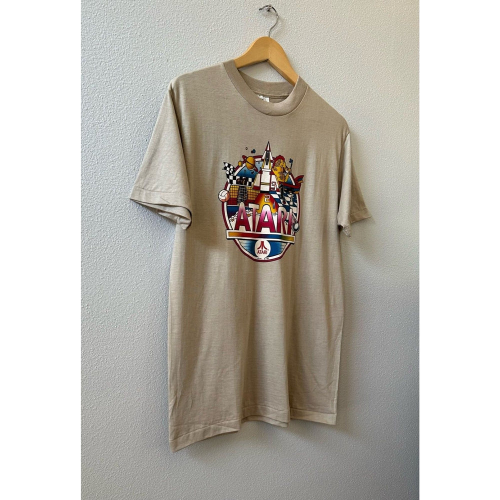 VINTAGE *NEW* Authentic Graphic Vintage ATARI UNISEX Promo Tee