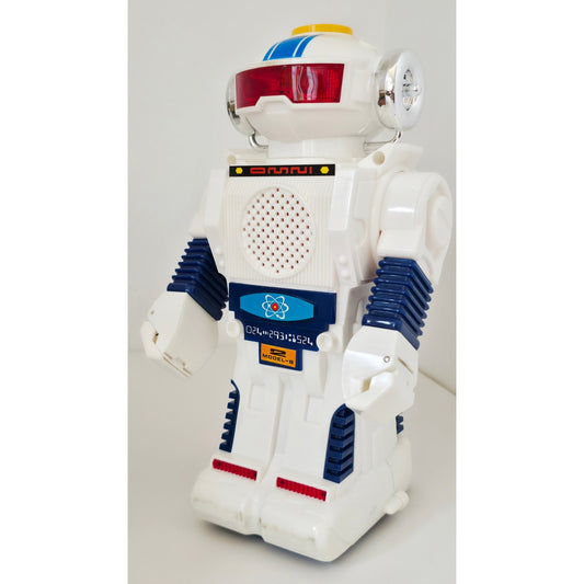 VINTAGE *NEW* 1980's Morgan TR 2 Talking English/Spanish Motorized Robot