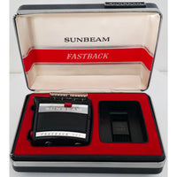 VINTAGE *NEW* 1960's Sunbeam Fastback 727 Rechargeable Shaver in Original Box