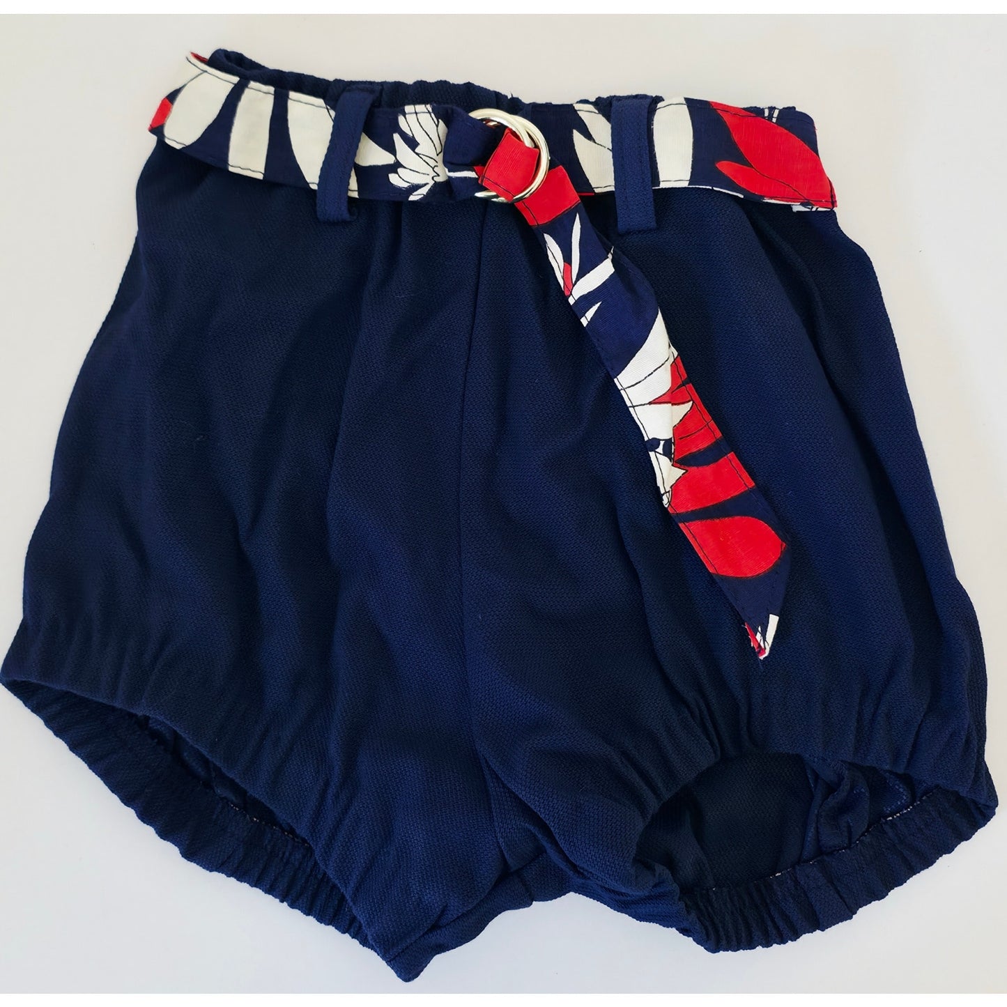 VINTAGE *NEW* 1950's Kids Swimsuit Navy w/Stripes Size 5-6 USA