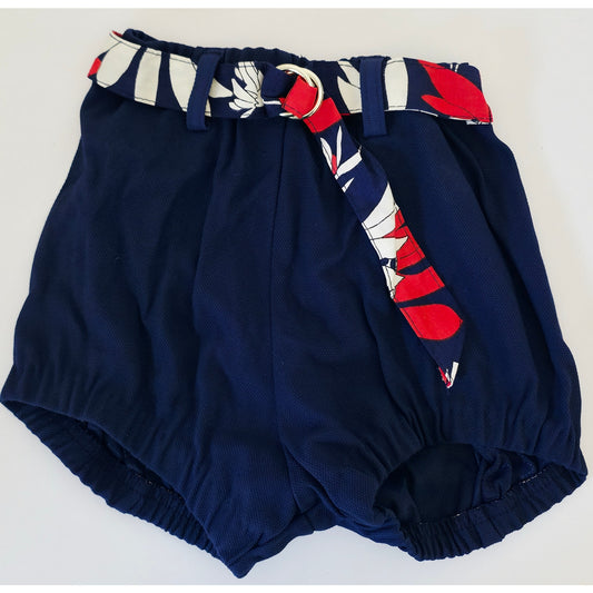 VINTAGE *NEW* 1950's Kids Navy with Stripes Swimsuit | Bathing Suit Size 5-6 USA