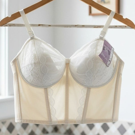VINTAGE *NEW* 1960's Spendor Form Women's Bustier Top | Corset Bra Size 40B