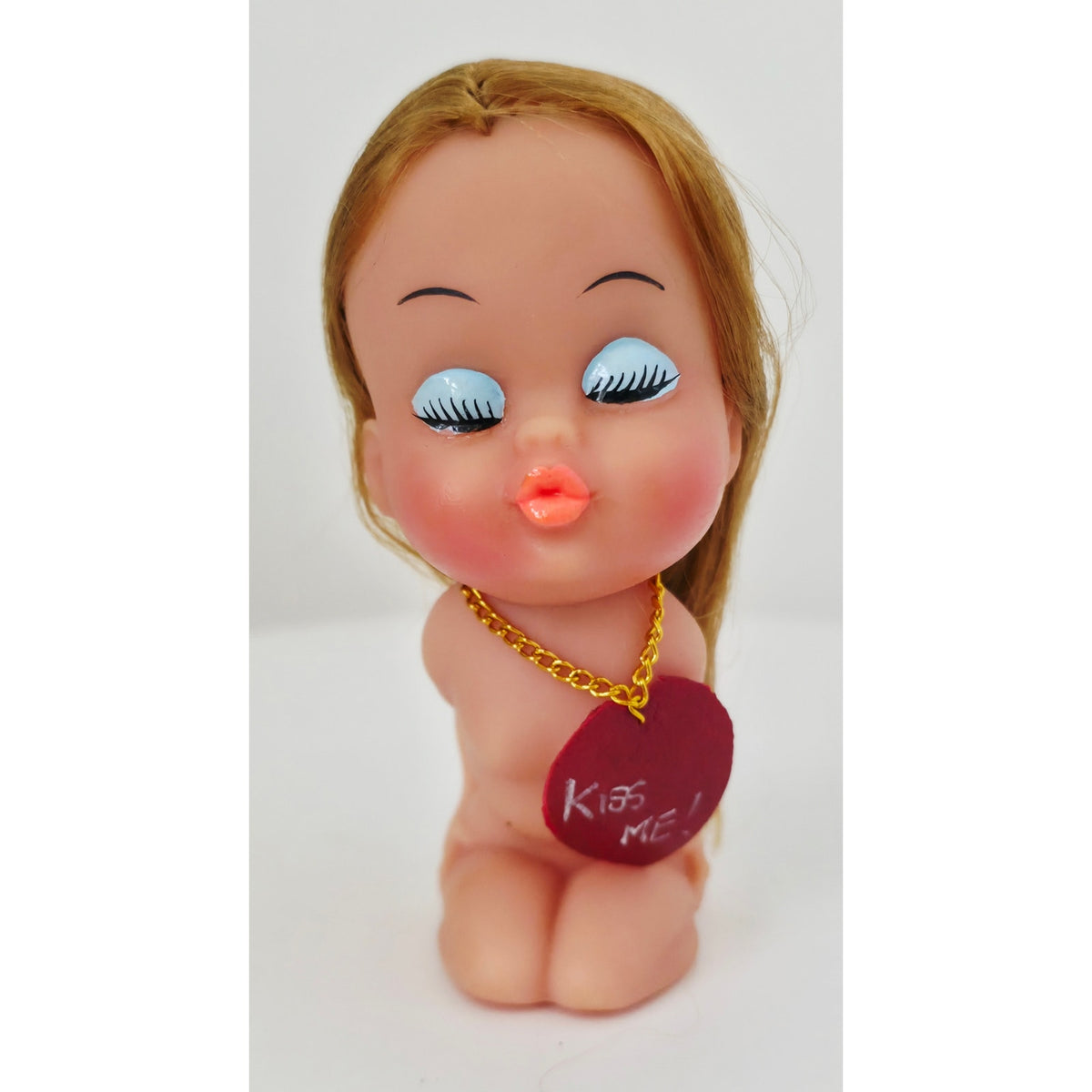 VINTAGE *NEW* 1960's Elmar 'Kiss Me Cutie' Doll