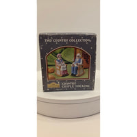 VINTAGE *NEW* 1989 TMD Country Couple Rocking Figurines Set of 2