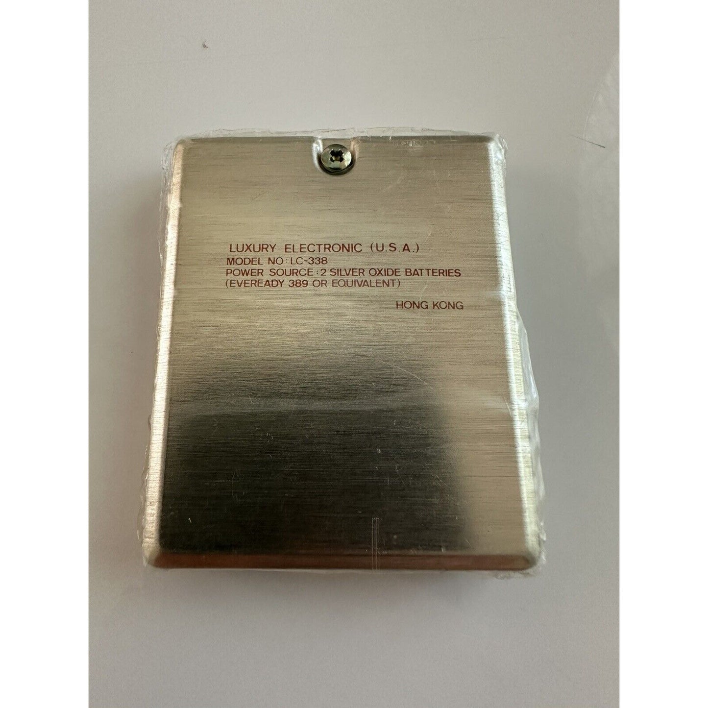 VINTAGE *NEW* Gold Micro Mini Luxury LCD Calculator