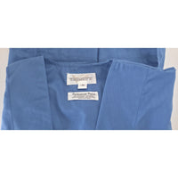 VINTAGE *NEW* 1970's Women's Blue Scrubs | Top & Pants | Kimono with Pink Belt Size M