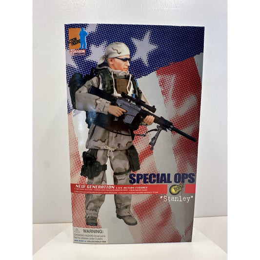 VINTAGE Dragon 2003 Special Ops Sniper Baghdad "Stanley" Action Figure