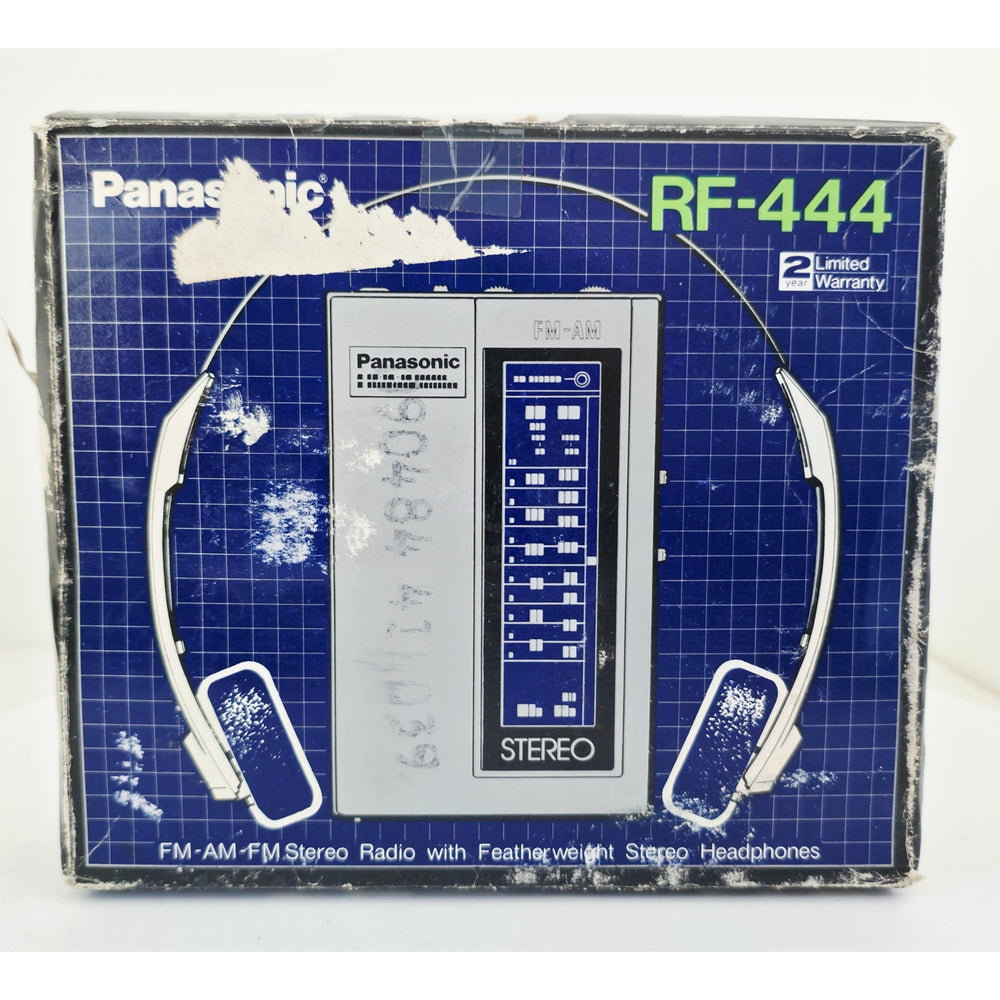 VINTAGE *PRISTINE* 1983 Panasonic RF-444 AM/FM Portable Stereo | Walkman