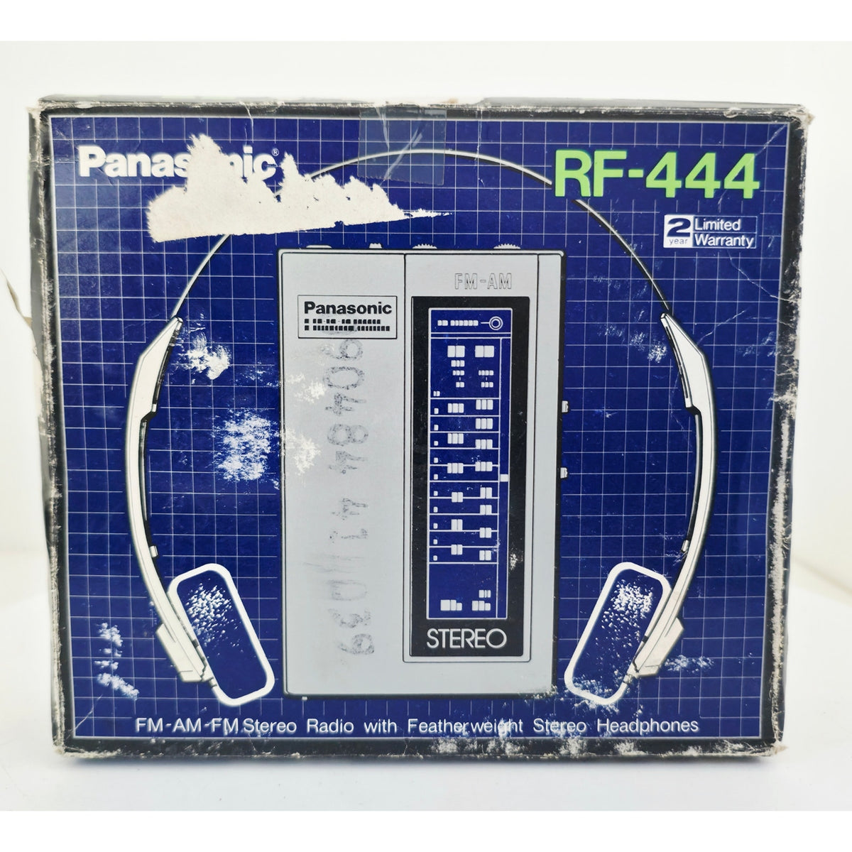 VINTAGE *PRISTINE* 1983 Panasonic RF-444 AM/FM Portable Stereo | Walkman