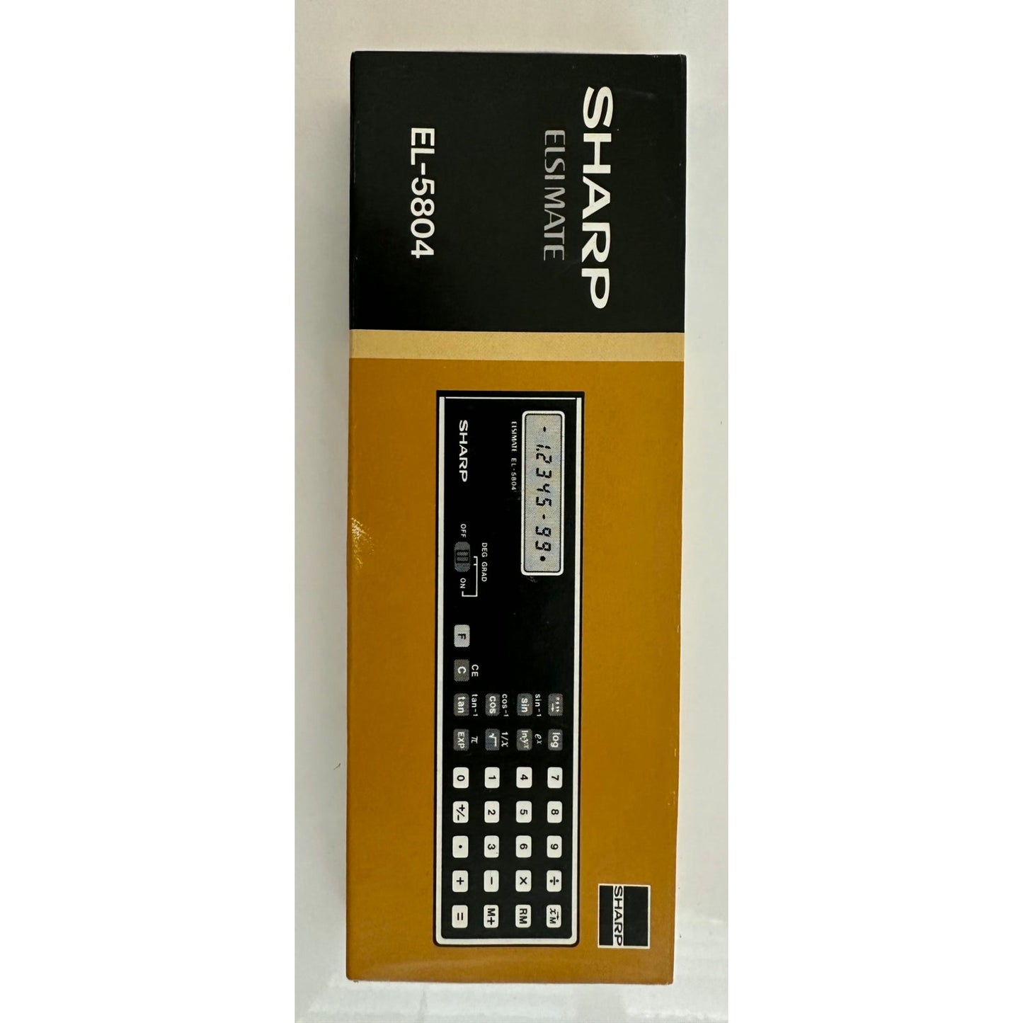 VINTAGE *NEW* Sharp EL-5804 Calculator Made in Japan