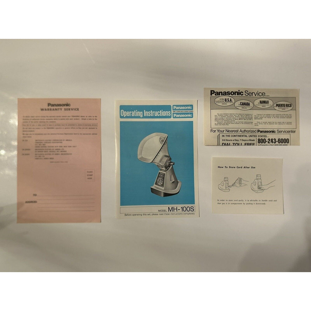 VINTAGE *NEW* Panasonic MH-100S Mist Care Skin Conditioner