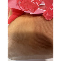 VINTAGE *NEW* 100% Nylon, Flat Knit Hosiery-Lt Beige-4 pair bundle 8.5-10