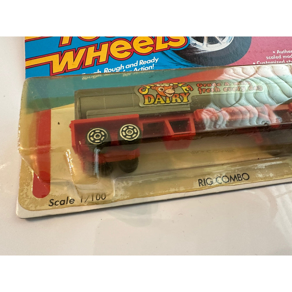 VINTAGE *NEW* 1981 Tough Wheels 1/100 Rig Combo Truck Bundle