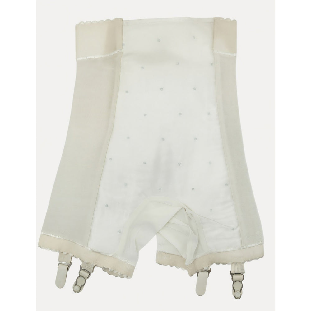 VINTAGE *NEW* 1960's Stephanie Women's Cream Shapewear with Garters Size S USA