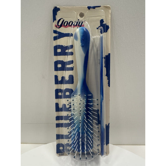 VINTAGE *NEW* 1990 Goody Brush & Comb Blueberry Matching Set