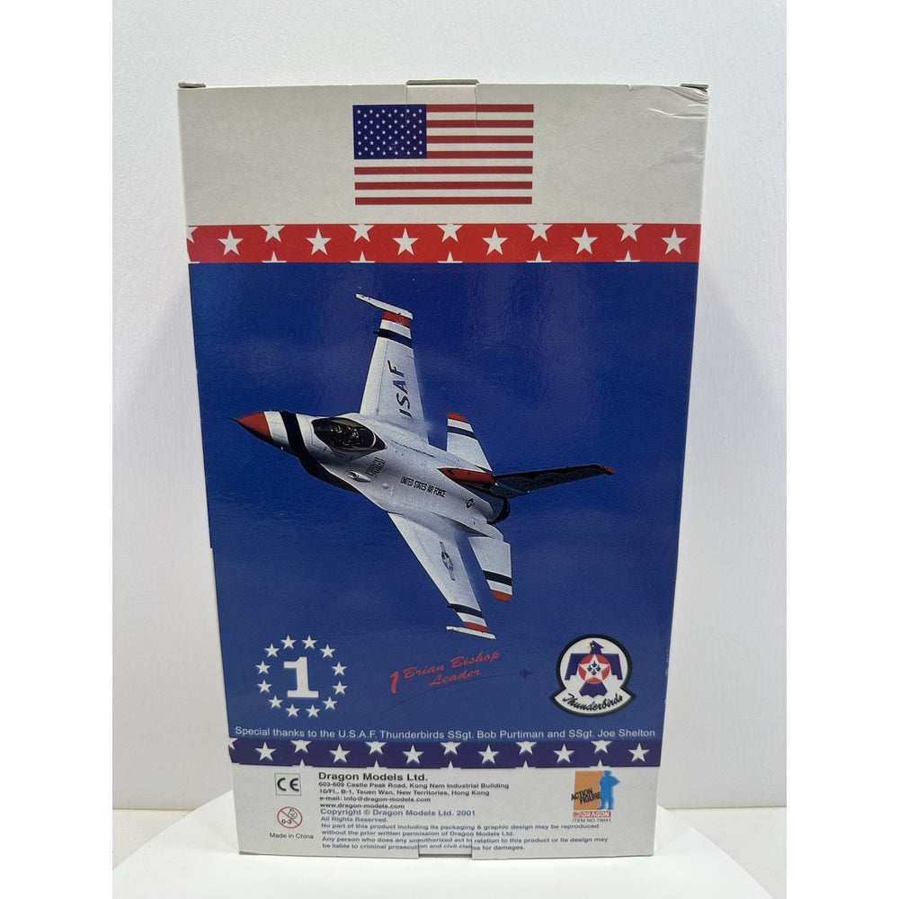 VINTAGE *NEW* 2002 Dragon USAF Thunderbirds Pilot 1 Brian Bishop 12" Figure