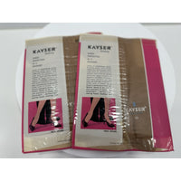 VINTAGE *NEW* 1960's Kayser Hosiery Seamless-Shell Beige Sz 10 2-Pack