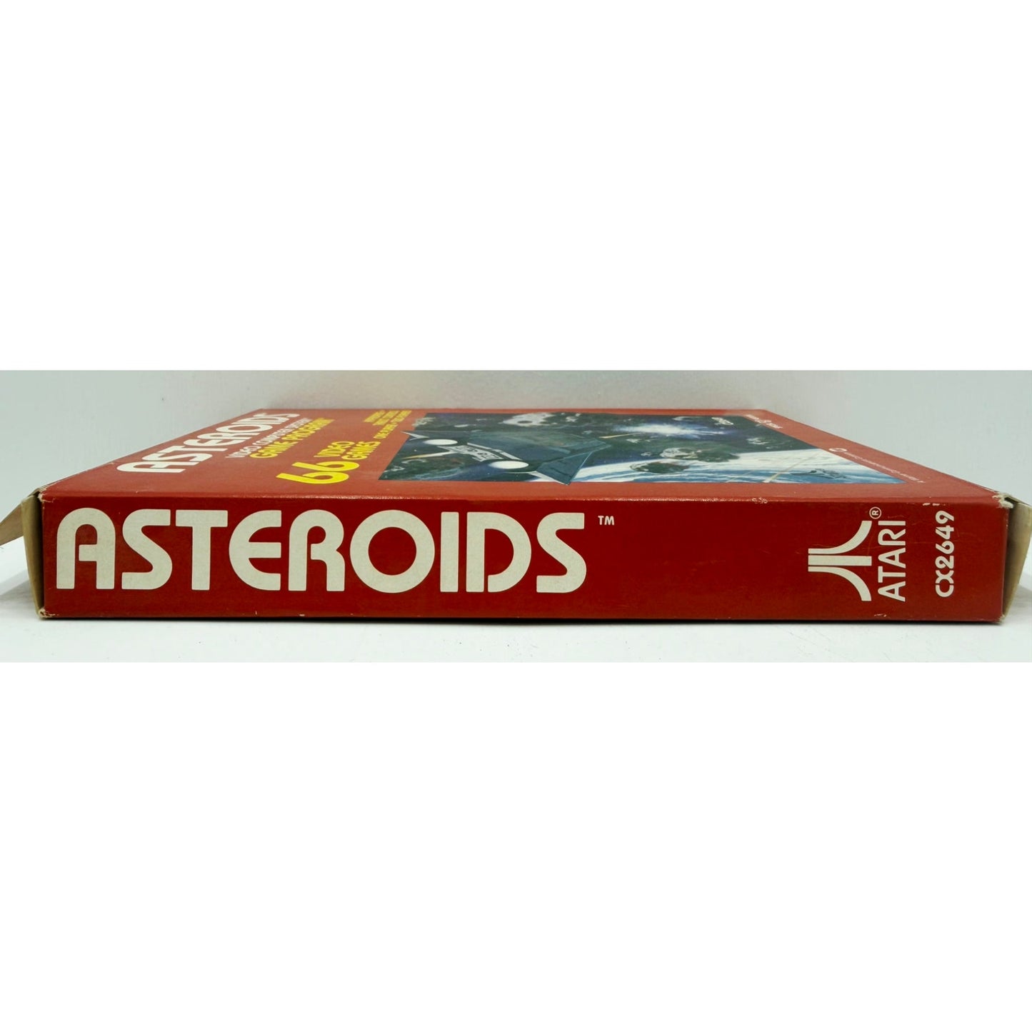 Atari 1981 Asteroids Video Game NOS Open Box with Wear Unsold Dealer Stock