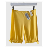 VINTAGE *NEW* 1960's Kayser Women's Yellow w/Bow Bloomers | Panties Size S USA