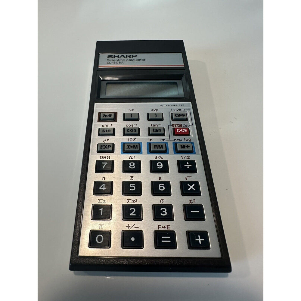 VINTAGE *NEW* Sharp EL-508A Scientific Digital Electronic Calculator